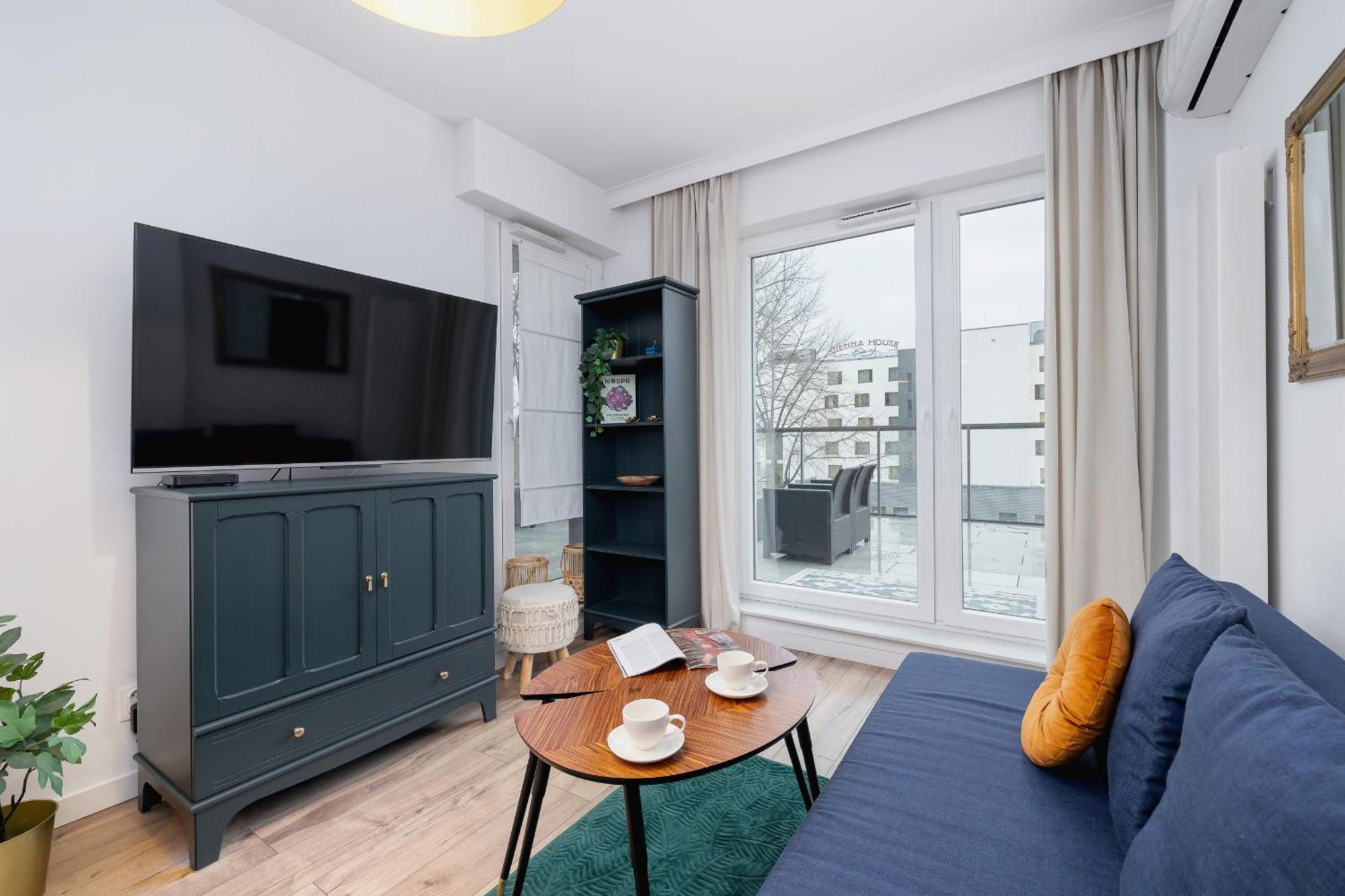 Exclusive Apartment In Katowice With Balcony, Parking, Gym And Sauna By Noclegi Renters Luaran gambar